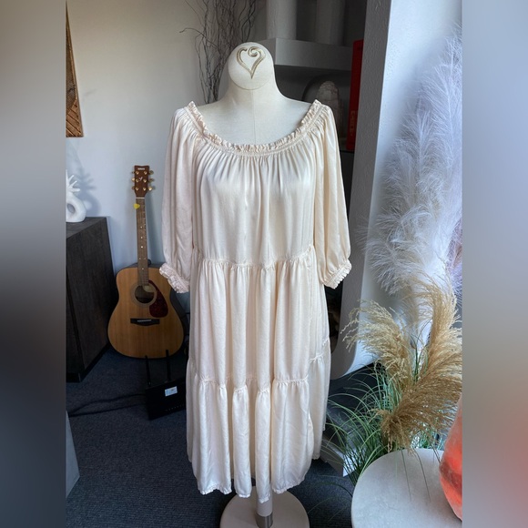 Raquel Allegra Antoinette Babydoll Dress jens pirate booty coquette free people - Picture 15 of 15